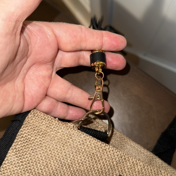 Reduced! Canvas monogram “N” tote bag & accessory bag pair - Picture 16 of 17